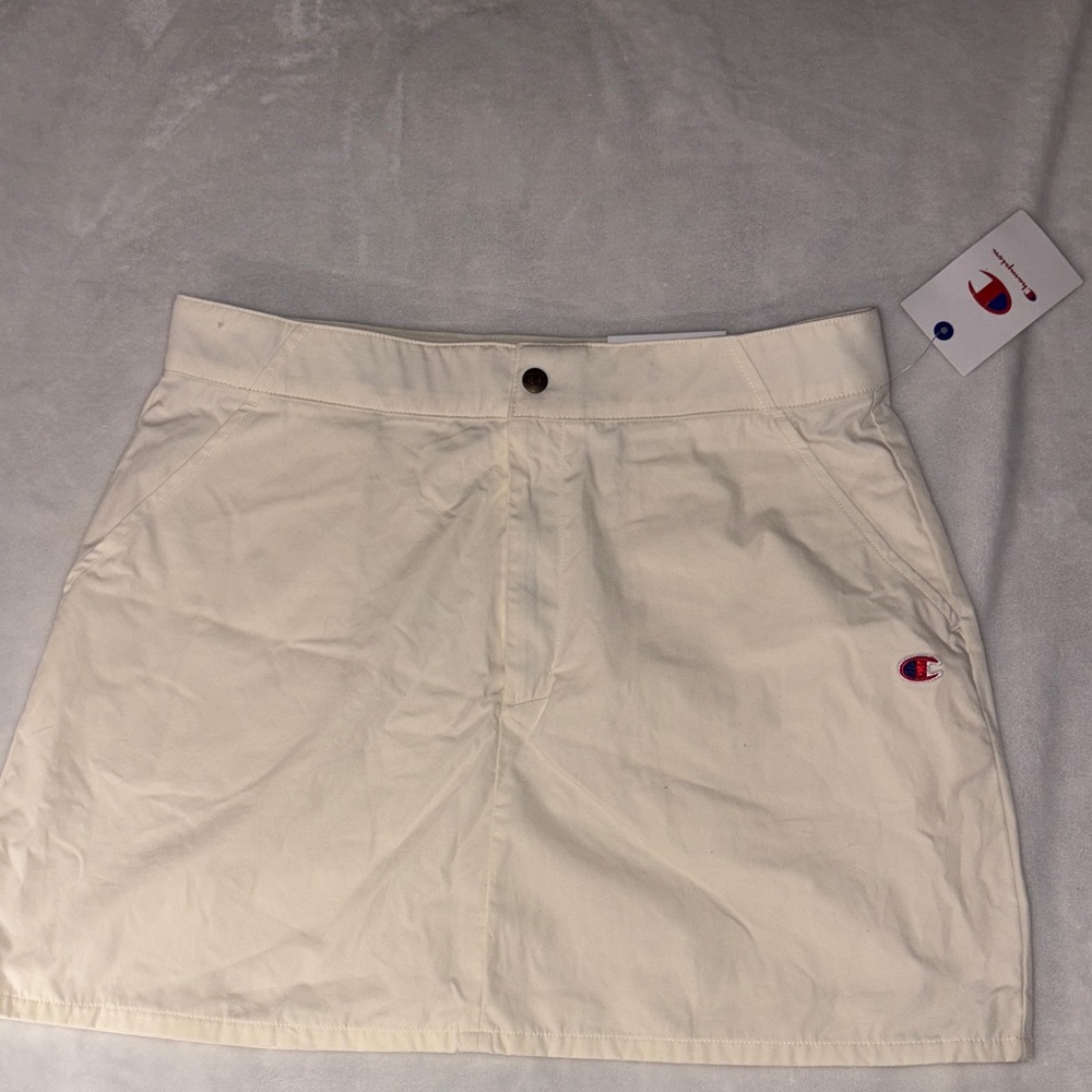 Champion Women's Campus Skirt in Cream